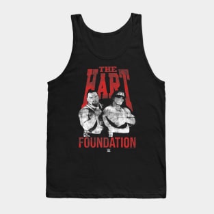 Bret Hart & Anvil The Hart Foundation Tank Top